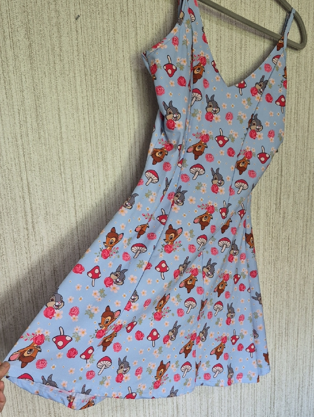 NWT Size Small Cakeworthy Disney Bambi Printed Dress - Picture 6 of 10
